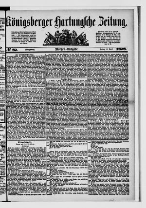 Königsberger Hartungsche Zeitung vom 12.04.1878