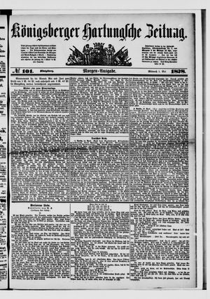 Königsberger Hartungsche Zeitung on May 1, 1878