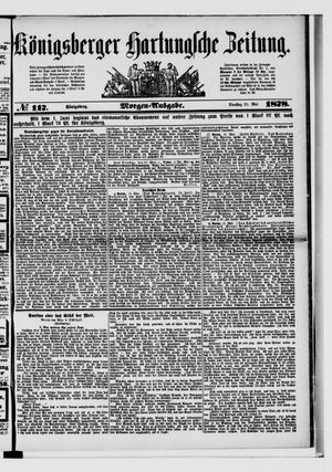 Königsberger Hartungsche Zeitung on May 21, 1878