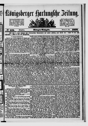Königsberger Hartungsche Zeitung vom 22.05.1878
