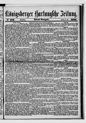 Königsberger Hartungsche Zeitung on May 27, 1878