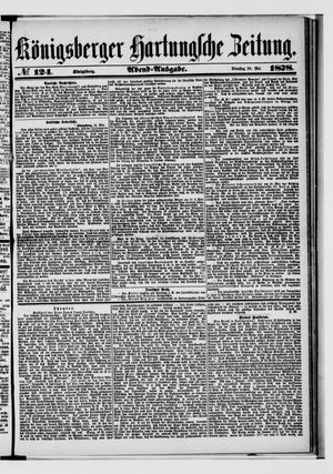 Königsberger Hartungsche Zeitung vom 28.05.1878