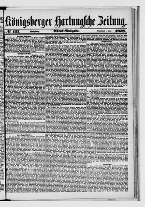 Königsberger Hartungsche Zeitung vom 01.06.1878