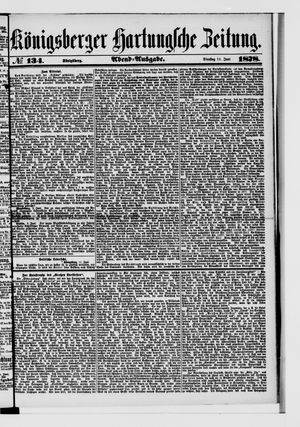 Königsberger Hartungsche Zeitung vom 11.06.1878