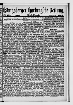 Königsberger Hartungsche Zeitung on Jun 12, 1878
