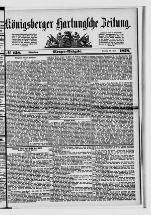 Königsberger Hartungsche Zeitung vom 16.06.1878