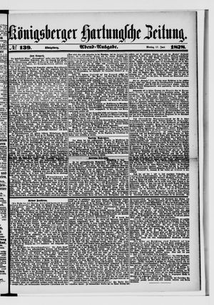 Königsberger Hartungsche Zeitung on Jun 17, 1878