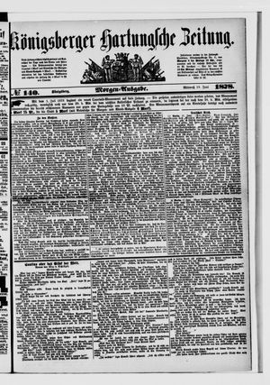 Königsberger Hartungsche Zeitung on Jun 19, 1878