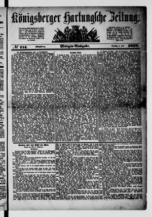 Königsberger Hartungsche Zeitung on Jul 2, 1878