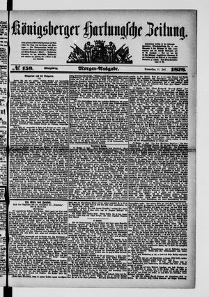 Königsberger Hartungsche Zeitung on Jul 11, 1878