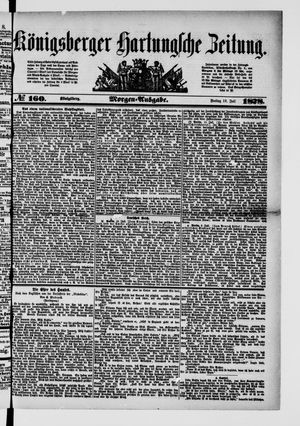 Königsberger Hartungsche Zeitung on Jul 12, 1878