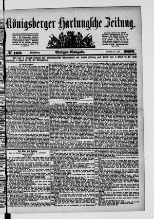Königsberger Hartungsche Zeitung vom 23.07.1878