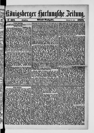 Königsberger Hartungsche Zeitung vom 24.07.1878