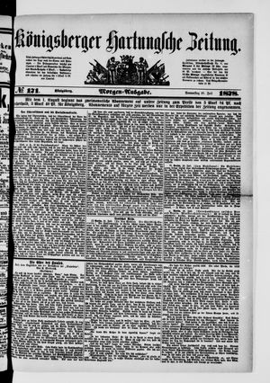 Königsberger Hartungsche Zeitung on Jul 25, 1878