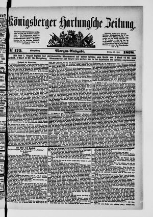 Königsberger Hartungsche Zeitung vom 26.07.1878