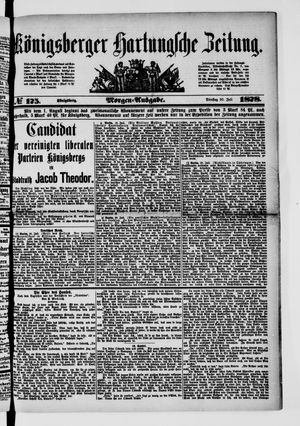 Königsberger Hartungsche Zeitung vom 30.07.1878