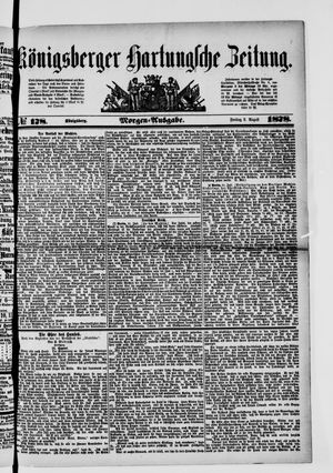 Königsberger Hartungsche Zeitung on Aug 2, 1878