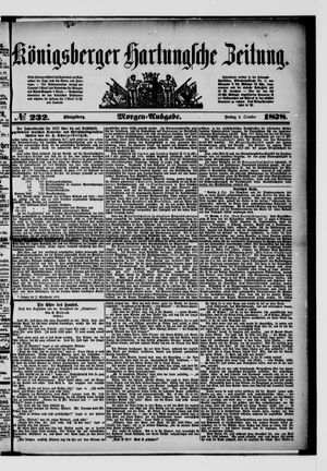 Königsberger Hartungsche Zeitung on Oct 4, 1878