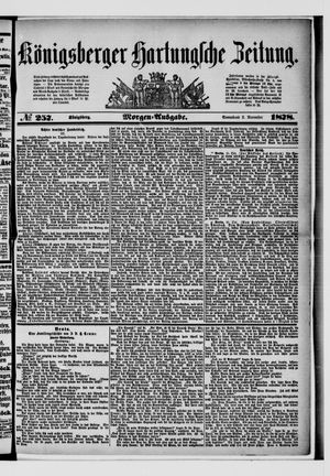 Königsberger Hartungsche Zeitung vom 02.11.1878