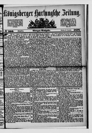 Königsberger Hartungsche Zeitung vom 22.12.1878