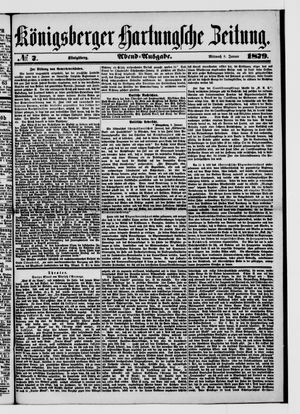 Königsberger Hartungsche Zeitung vom 08.01.1879