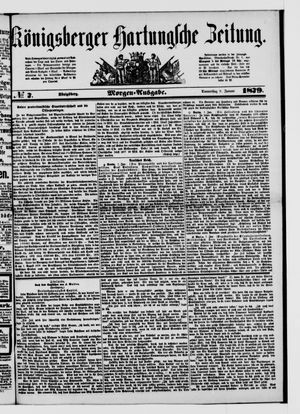 Königsberger Hartungsche Zeitung vom 09.01.1879