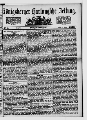 Königsberger Hartungsche Zeitung vom 10.01.1879