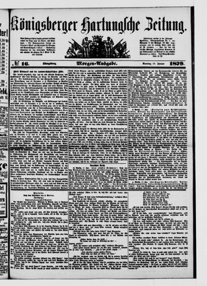 Königsberger Hartungsche Zeitung on Jan 19, 1879