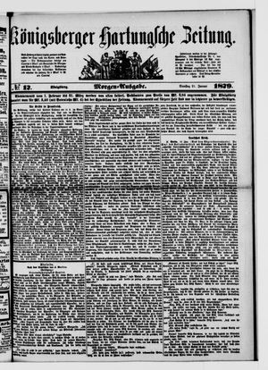 Königsberger Hartungsche Zeitung vom 21.01.1879