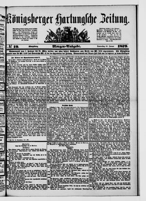 Königsberger Hartungsche Zeitung vom 23.01.1879