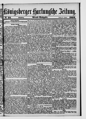 Königsberger Hartungsche Zeitung on Jan 24, 1879