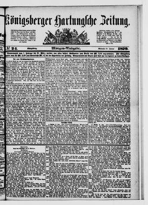 Königsberger Hartungsche Zeitung vom 29.01.1879