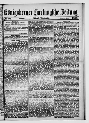 Königsberger Hartungsche Zeitung on Jan 29, 1879