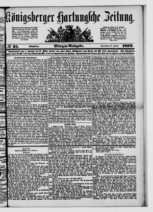 Königsberger Hartungsche Zeitung on Jan 30, 1879