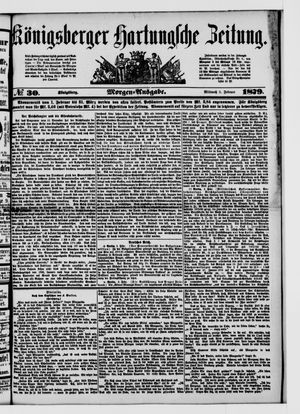 Königsberger Hartungsche Zeitung vom 05.02.1879
