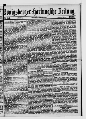 Königsberger Hartungsche Zeitung on Feb 28, 1879
