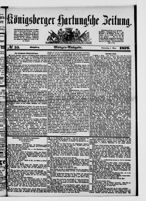 Königsberger Hartungsche Zeitung vom 06.03.1879