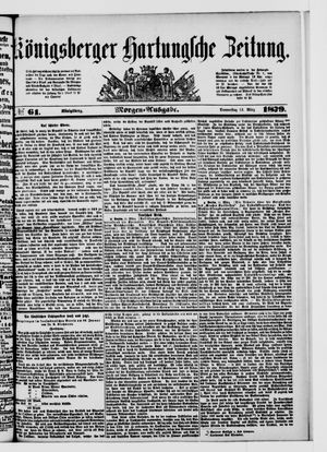 Königsberger Hartungsche Zeitung on Mar 13, 1879