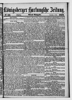 Königsberger Hartungsche Zeitung on Mar 13, 1879