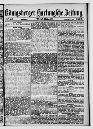 Königsberger Hartungsche Zeitung vom 13.03.1879
