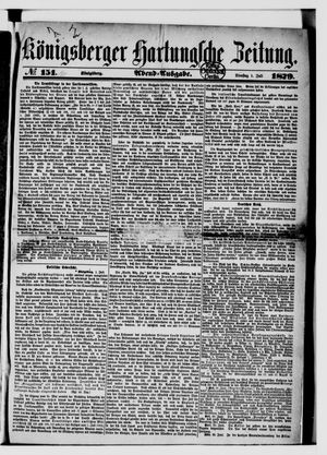 Königsberger Hartungsche Zeitung vom 01.07.1879