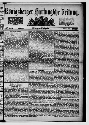 Königsberger Hartungsche Zeitung vom 04.07.1879