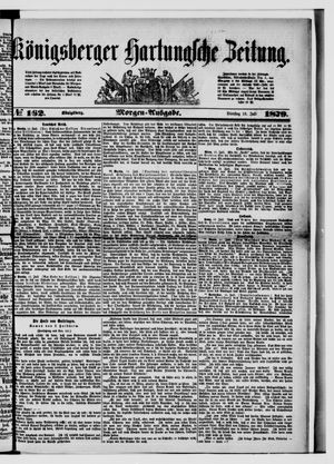 Königsberger Hartungsche Zeitung on Jul 15, 1879