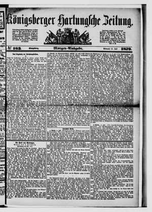 Königsberger Hartungsche Zeitung vom 16.07.1879
