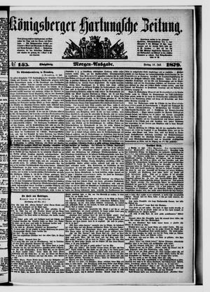 Königsberger Hartungsche Zeitung vom 18.07.1879