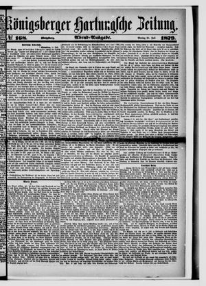 Königsberger Hartungsche Zeitung vom 21.07.1879