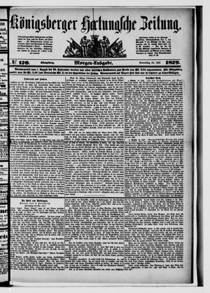 Königsberger Hartungsche Zeitung on Jul 24, 1879