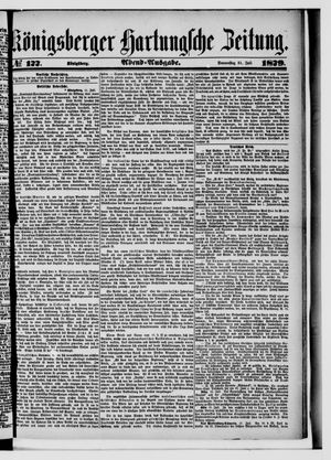Königsberger Hartungsche Zeitung vom 31.07.1879