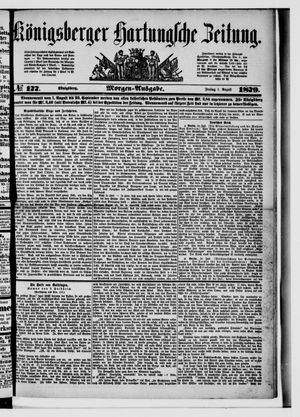 Königsberger Hartungsche Zeitung vom 01.08.1879