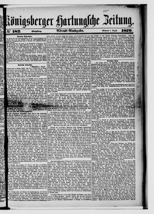 Königsberger Hartungsche Zeitung on Aug 6, 1879